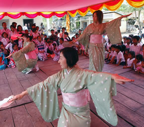 日本・カンボジア友好舞踊３